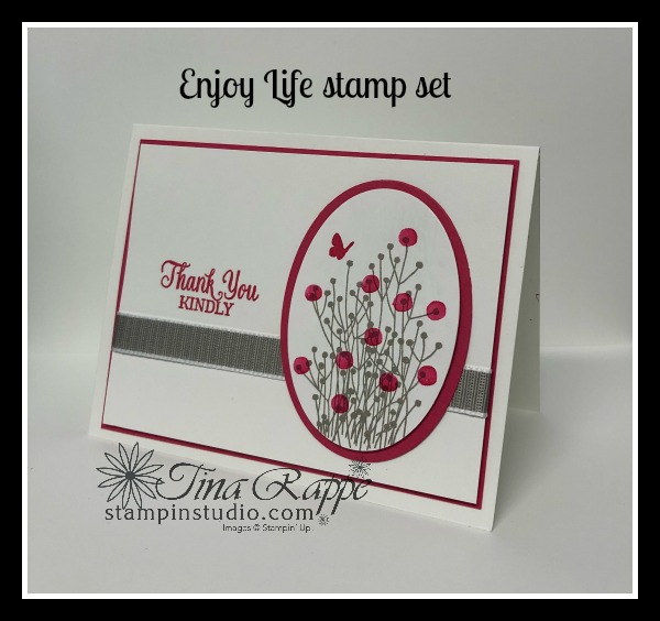 Stampin' Up! Enjoy Life stamp set, Stampin' Studio