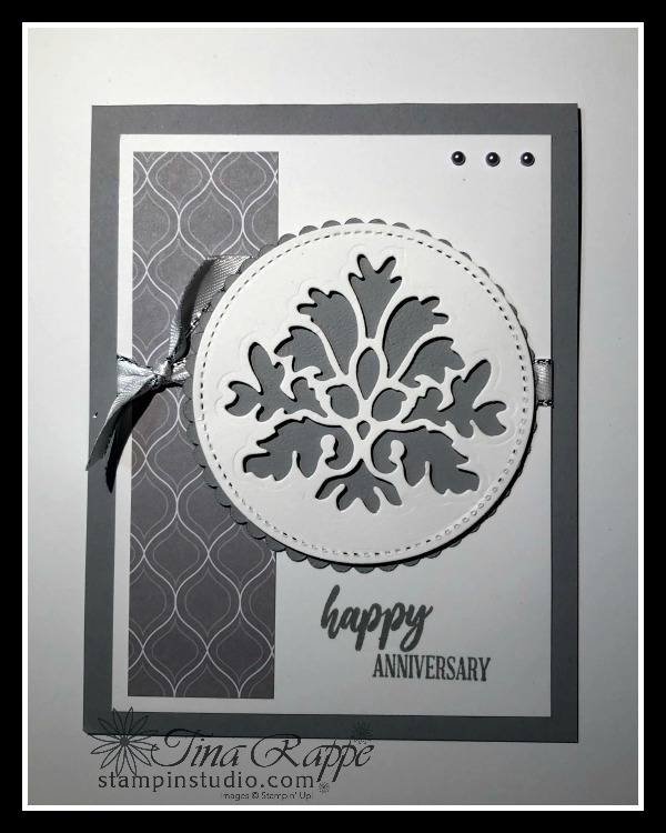 Stampin' Up! Tasteful Backgrounds Dies, A Wish For Everything stamp set, Stampin' Studio