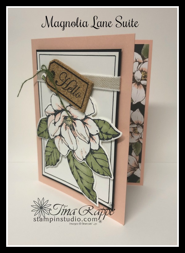 Stampin' Up! Magnolia Lane Suite, Good Morning Magnolia stamp set, Magnolia Memory Dies, Magnolia Lane DSP, Stampin' Studio