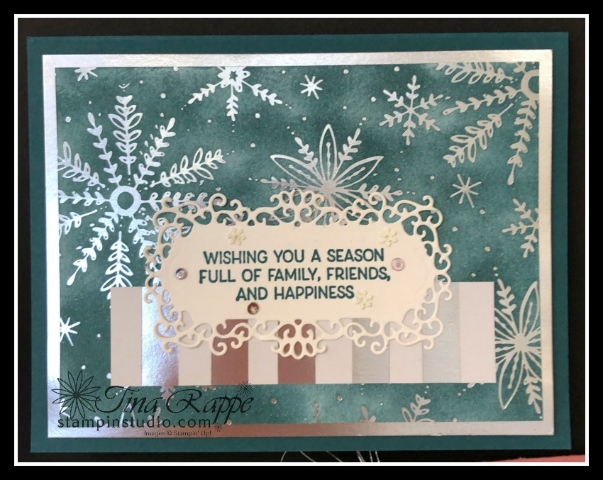 Stampin' Up! Feels Like Frost Suite, Stampin' Sisters Holiday Hoopla, Stampin' Studio