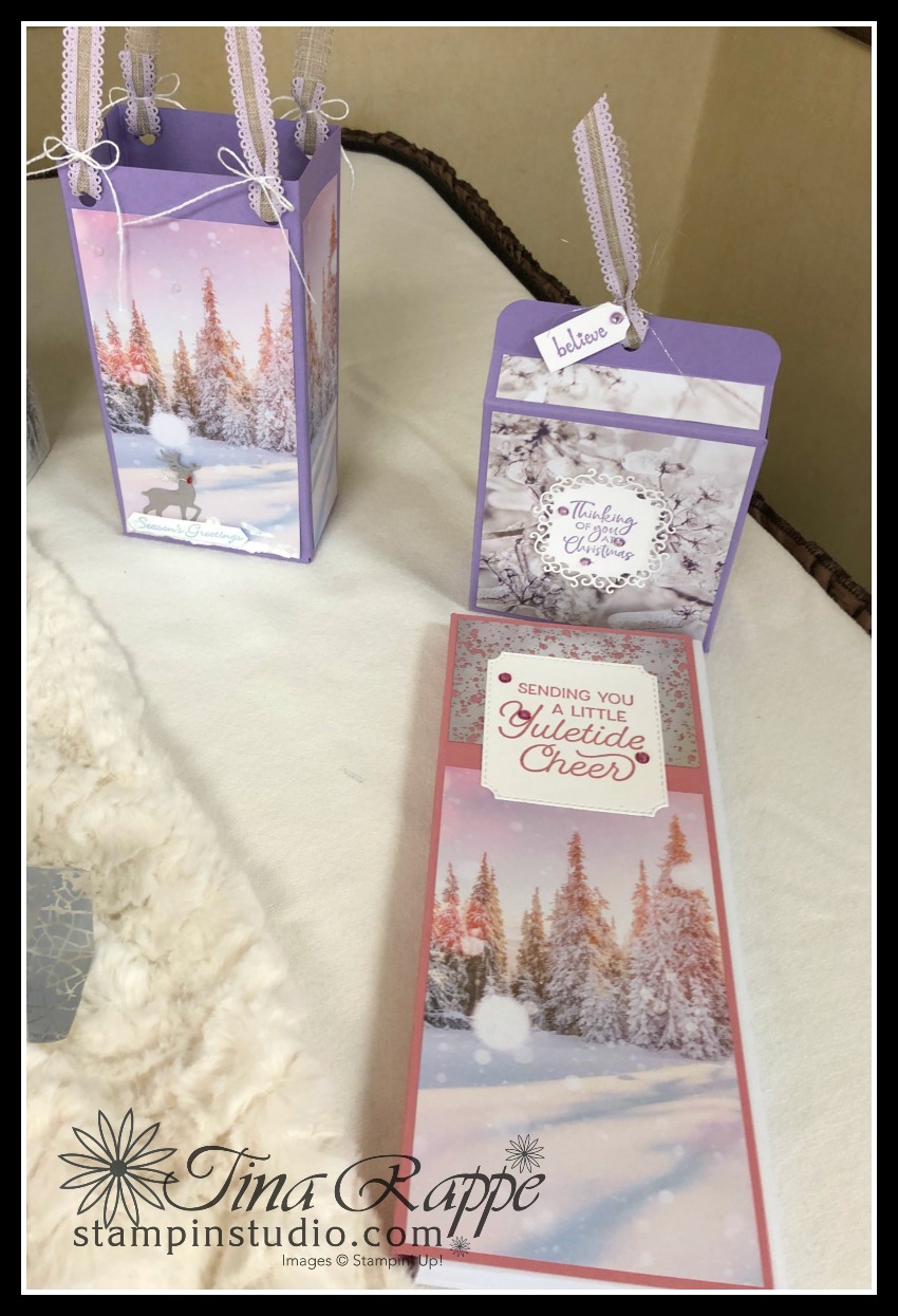 Stampin' Up! Feels Like Frost Suite, Stampin' Sisters Holiday Hoopla, Stampin' Studio