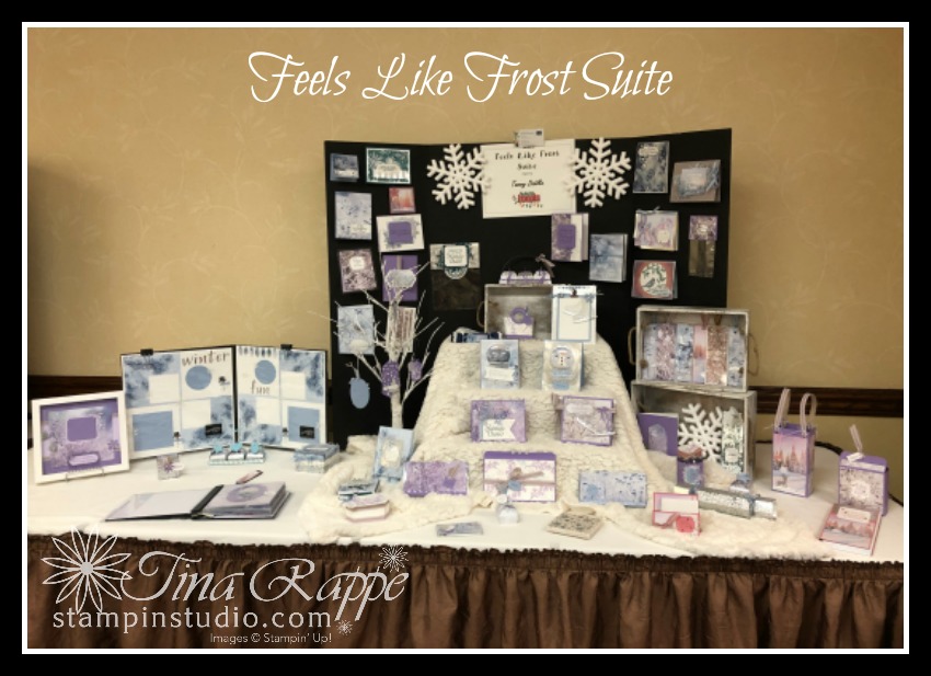 Stampin' Up! Feels Like Frost Suite, Stampin' Sisters Holiday Hoopla, Stampin' Studio