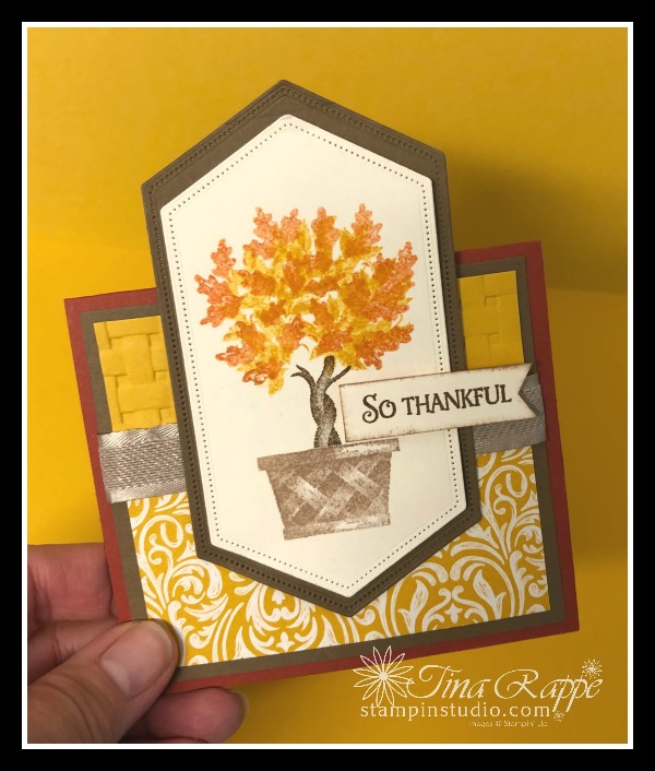 Stampin' Up! Beauty & Joy stamp set, Fun Fold, Stampin' Studio