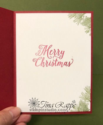 Stampin' Up! Christmastime is Here Suite, Christmas Rose Bundle, Fun Fold, Stampin' Studio