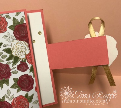 Stampin' Up! Christmastime is Here Suite, Christmas Rose Bundle, Fun Fold, Card, Stampin' Studio