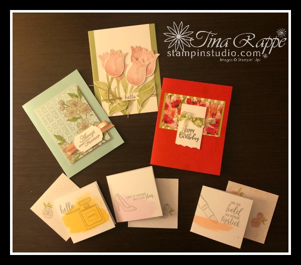 Stampin' Up!, Timeless Tulips Bundle, Best Dressed Suite Peaceful Poppies Suite, Parisian Blossoms Suite, Stampin' Studio