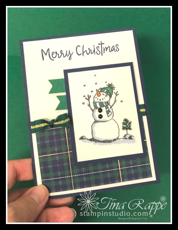 Stampin' Up! Snowman Season stamp set, Stampin' Studio