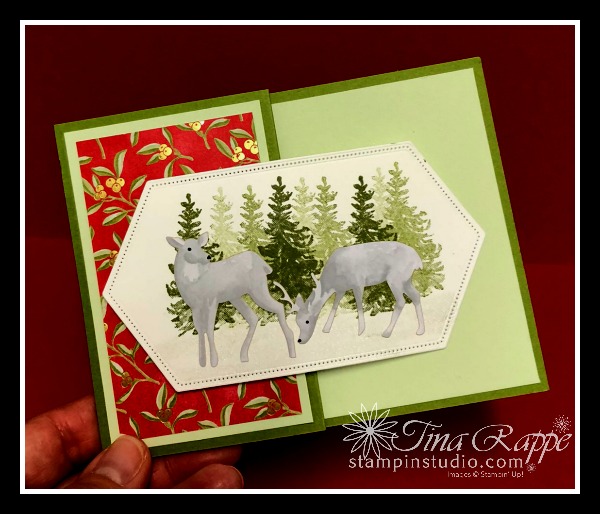 Stampin' Up! Most Wonderful Time Product Medley, Z-Fold Money Holder, Fun Fold, Stampin' Studio