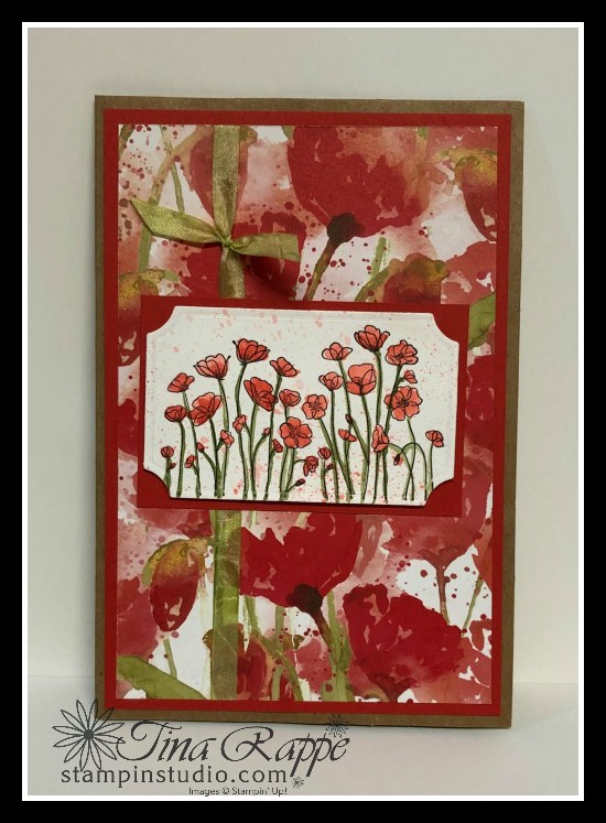 Stampin' Up! Peaceful Poppies Suite, Stamp Crop & Cruise, Stampin' Studio