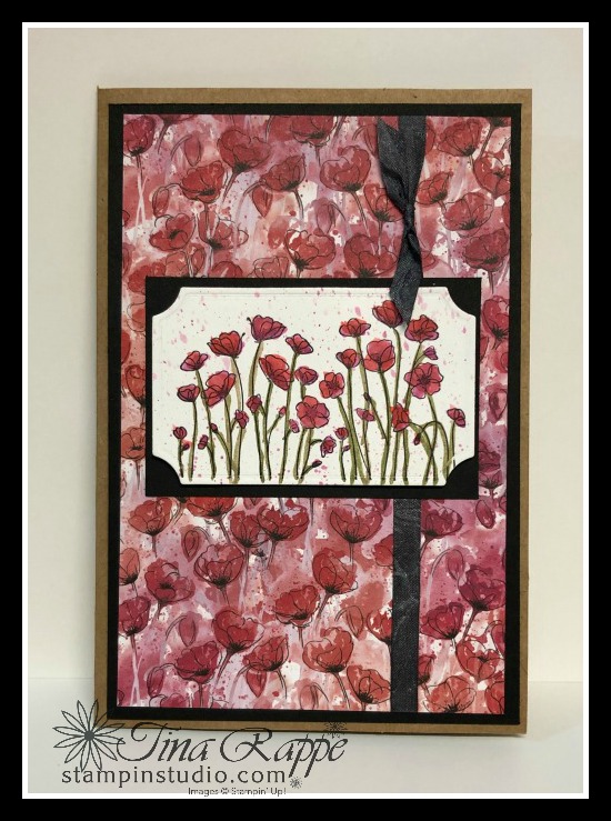 Stampin' Up! Peaceful Poppies Suite, Stamp Crop & Cruise, Stampin' Studio