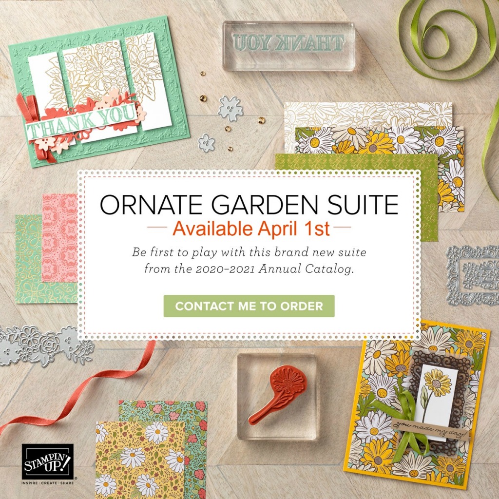 Stampin' Up! Ornate Garden Suite, Stampin' Studio