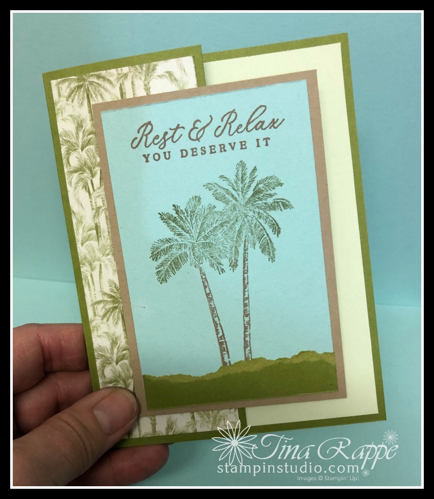 Stampin' Up! Timeless Tropical stamp set, Stampin' Studio