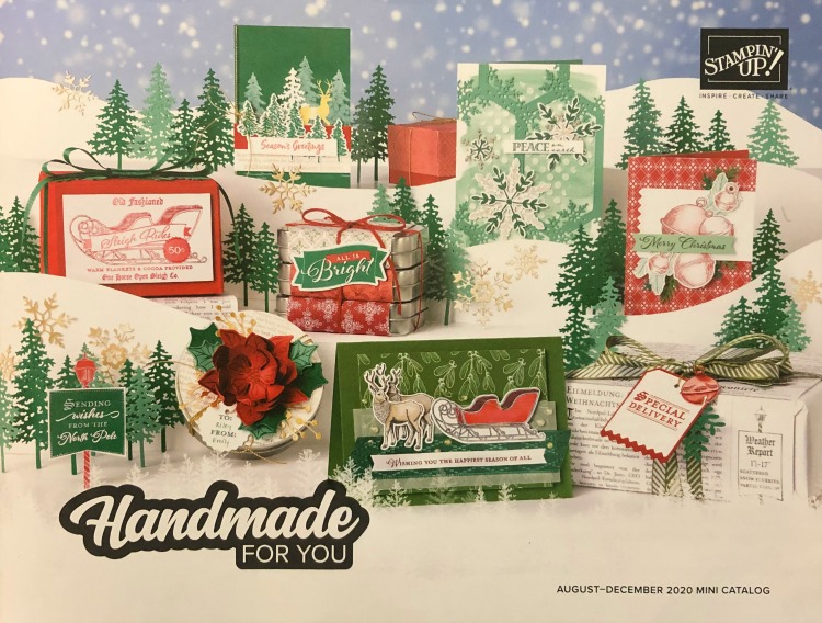 Stampin' Up! 2020 Holiday Mini Catalog, August - December 2020 Mini Catalog, Stampin' Studio