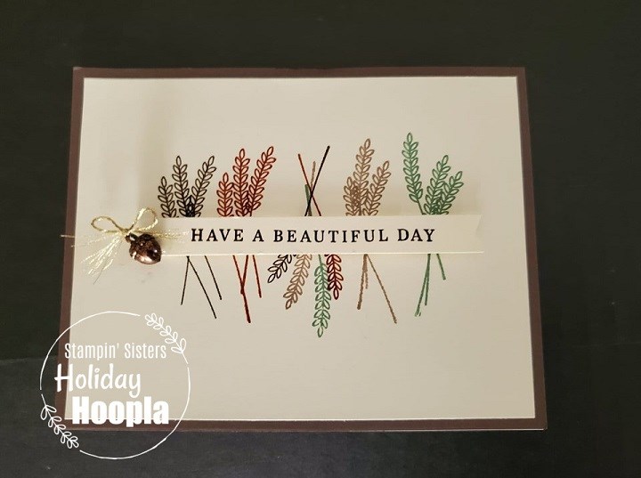 Stampin' Up, Gilded Autumn Suite, Stampin' Sisters Holiday Hoopla, Stampin' Studio