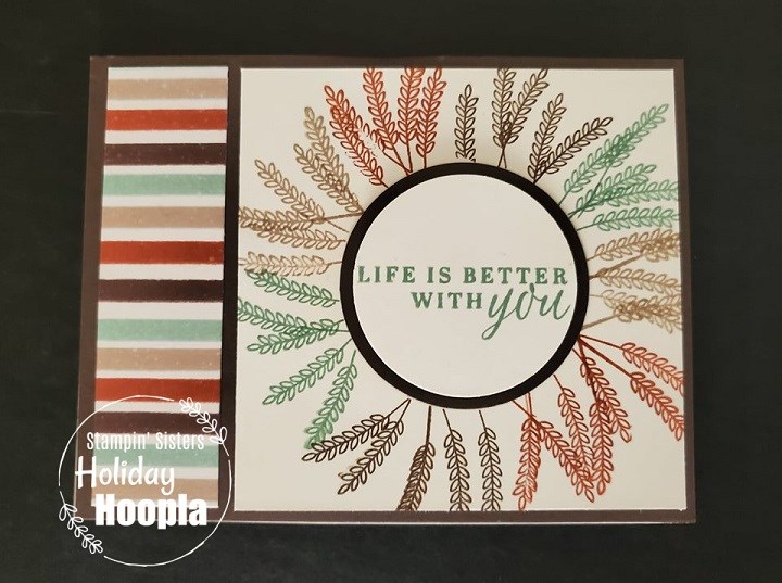 Stampin' Up, Gilded Autumn Suite, Stampin' Sisters Holiday Hoopla, Stampin' Studio