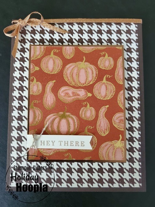 Stampin' Up, Gilded Autumn Suite, Stampin' Sisters Holiday Hoopla, Stampin' Studio