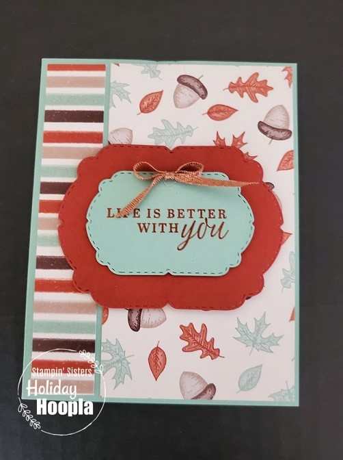 Stampin' Up, Gilded Autumn Suite, Stampin' Sisters Holiday Hoopla, Stampin' Studio