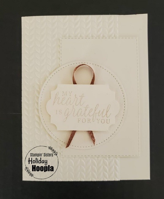 Stampin' Up, Gilded Autumn Suite, Stampin' Sisters Holiday Hoopla, Stampin' Studio