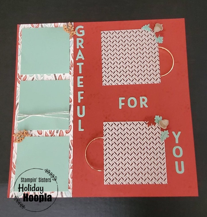 Stampin' Up, Gilded Autumn Suite, Stampin' Sisters Holiday Hoopla, Stampin' Studio