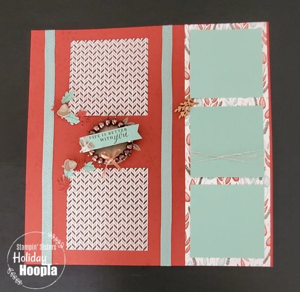 Stampin' Up, Gilded Autumn Suite, Stampin' Sisters Holiday Hoopla, Stampin' Studio