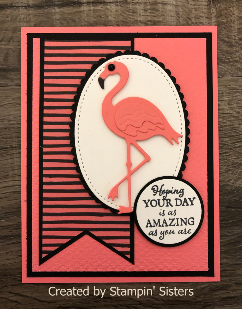 Stampin' Up! Friendly Flamingo Bundle, Stampin' Sisters Retreat, Stampin' Studio