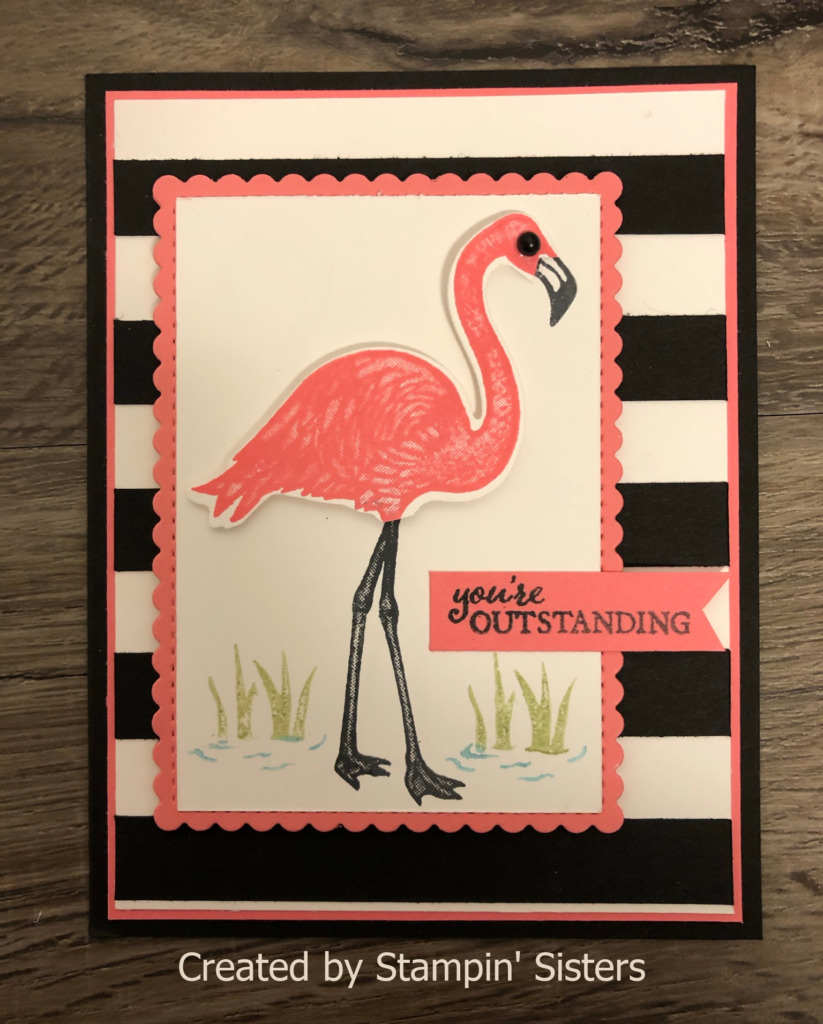 Stampin' Up! Friendly Flamingo Bundle, Stampin' Sisters Retreat, Stampin' Studio