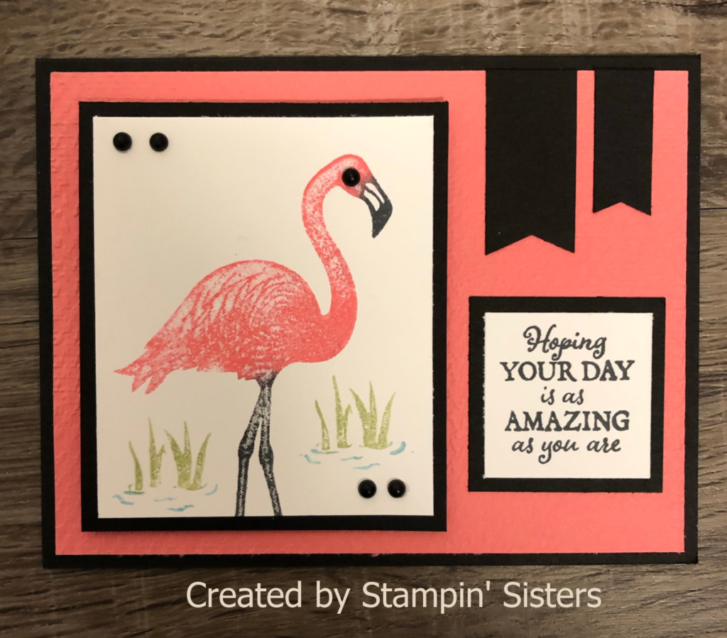 Stampin' Up! Friendly Flamingo Bundle, Stampin' Sisters Retreat, Stampin' Studio