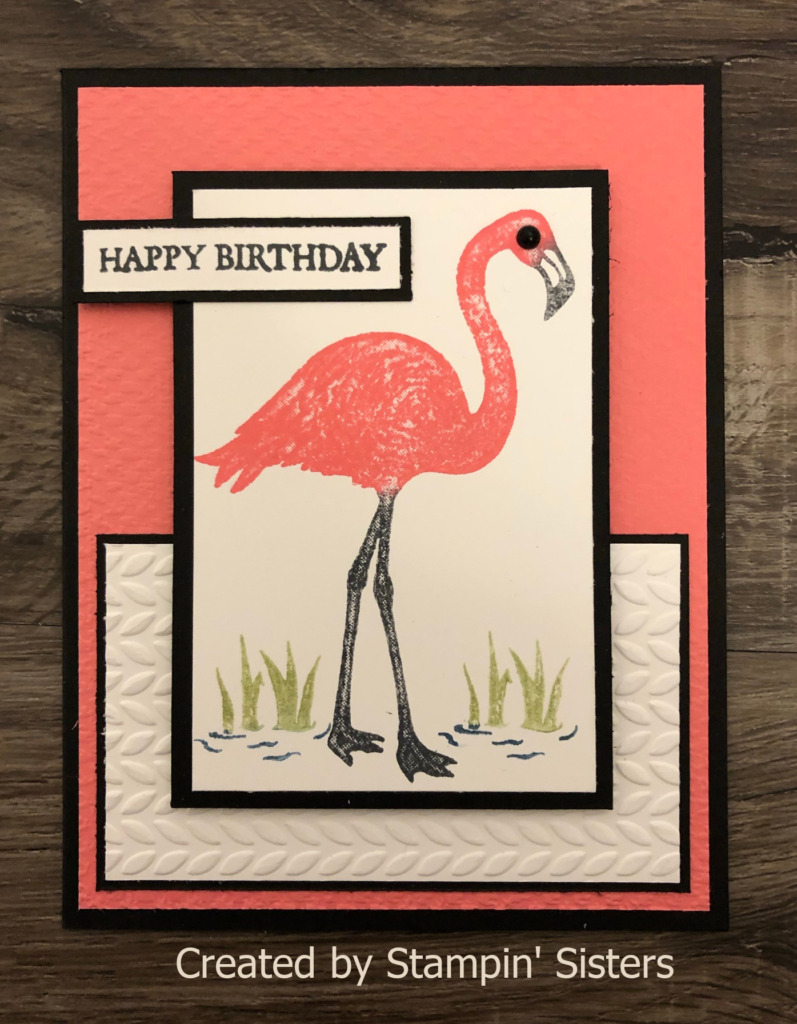 Stampin' Up! Friendly Flamingo Bundle, Stampin' Sisters Retreat, Stampin' Studio