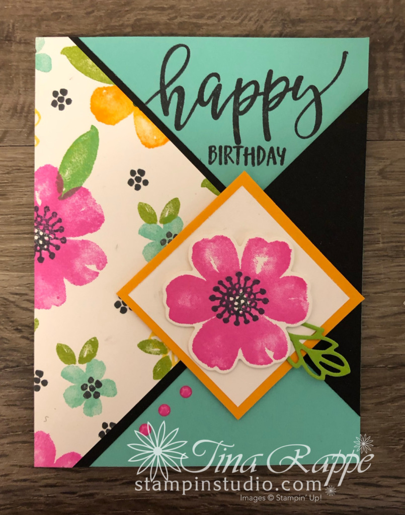 Stampin' Up! Pretty Perennials Bundle, One Sheet Wonder Cards, Stampin' Sisters Retreat, Stampin' Studio