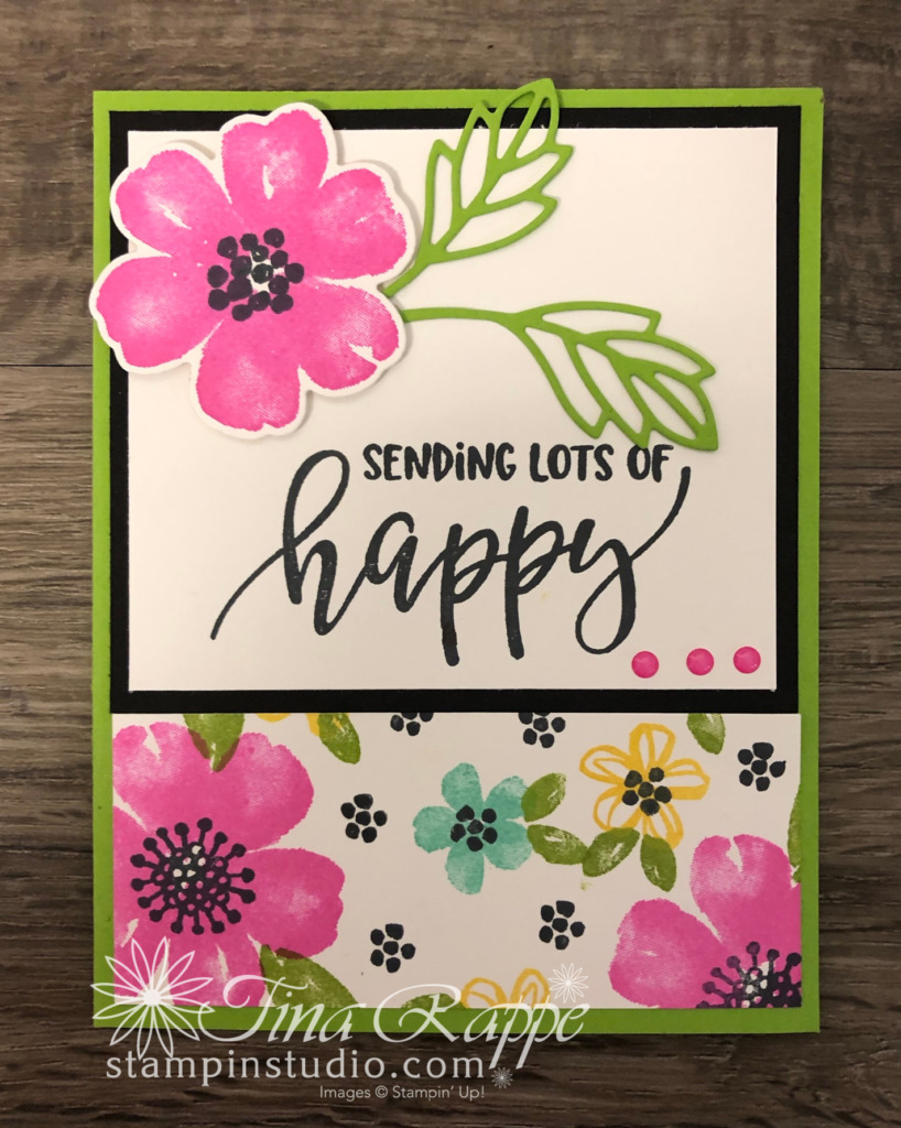 Stampin' Up! Pretty Perennials Bundle, One Sheet Wonder Cards, Stampin' Sisters Retreat, Stampin' Studio