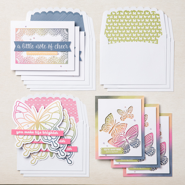 Stampin' Up! Kit Collection,  Notes of Cheer Card Kit, Stampin' Studio