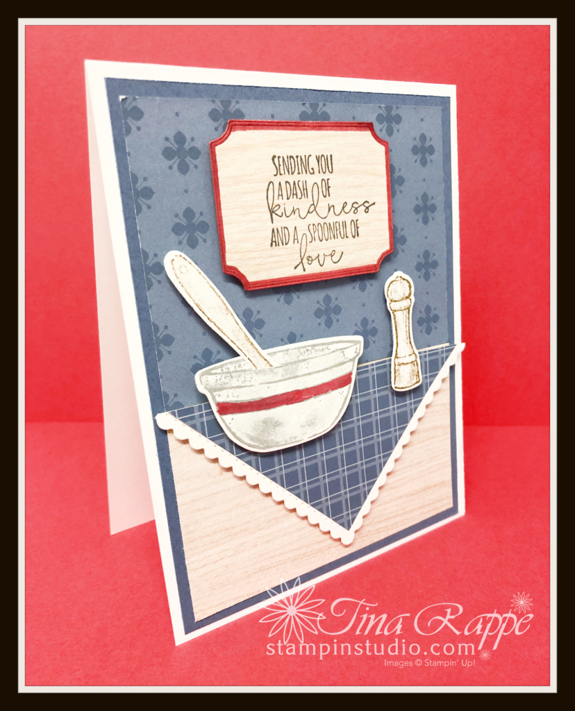 Stampin' Up! What's Cookin' stamp set, Cookin' Dies, Stampin' Studio