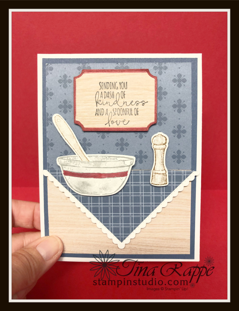 Stampin' Up! What's Cookin' stamp set, Cookin' Dies, Stampin' Studio