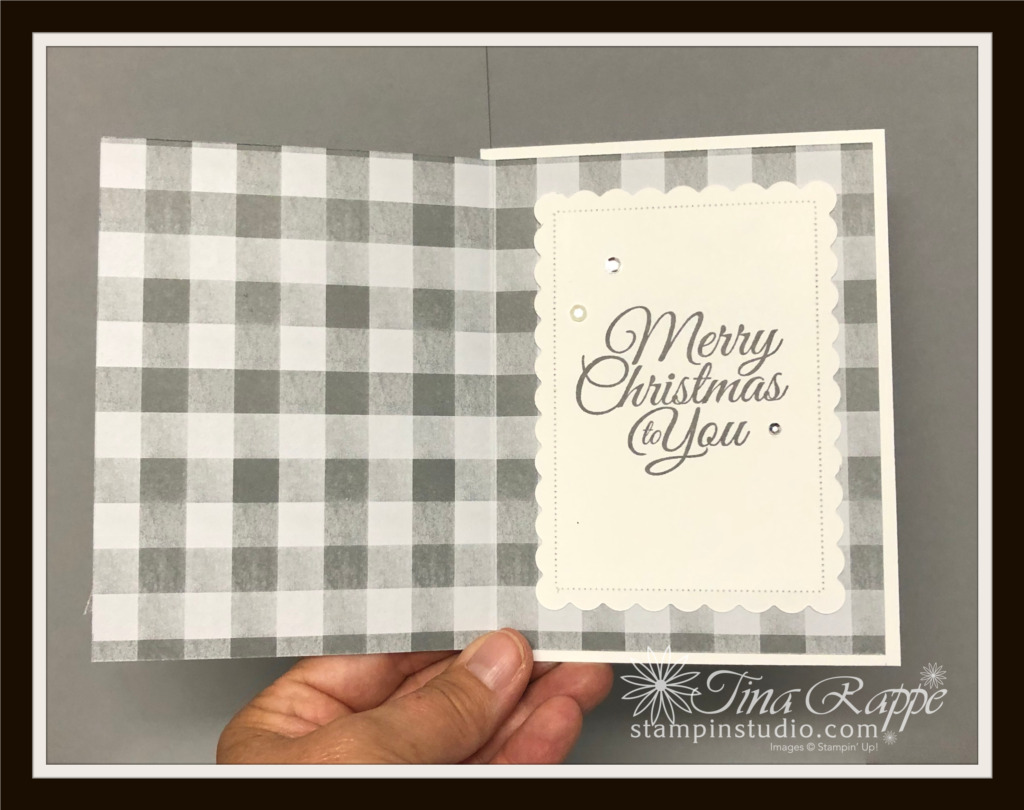 Stampin' UP! Peaceful Place Specialty Designer Series Paper, Holl;y Jolly Wishes stamp set, Stampin' Studio