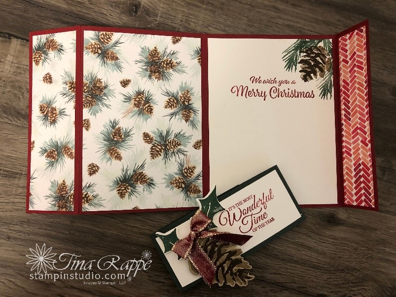 Stampin' Up! Christmas Season Bundle, Painted Christmas DSP, Fun Folds, Stampin' Studio