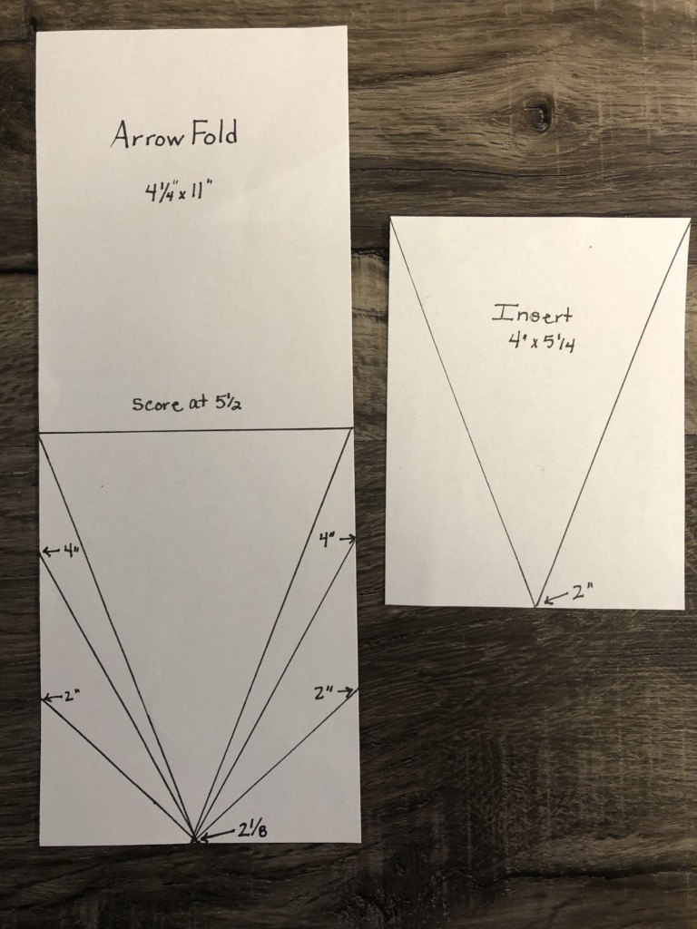 Stampin' Up! Arrow Fold Card Stampin' Studio