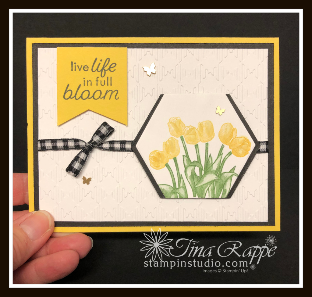 Stampin' Up! Flowering Rainboots stamp set, Beautiful Shapes Dies, Stampin' Studio