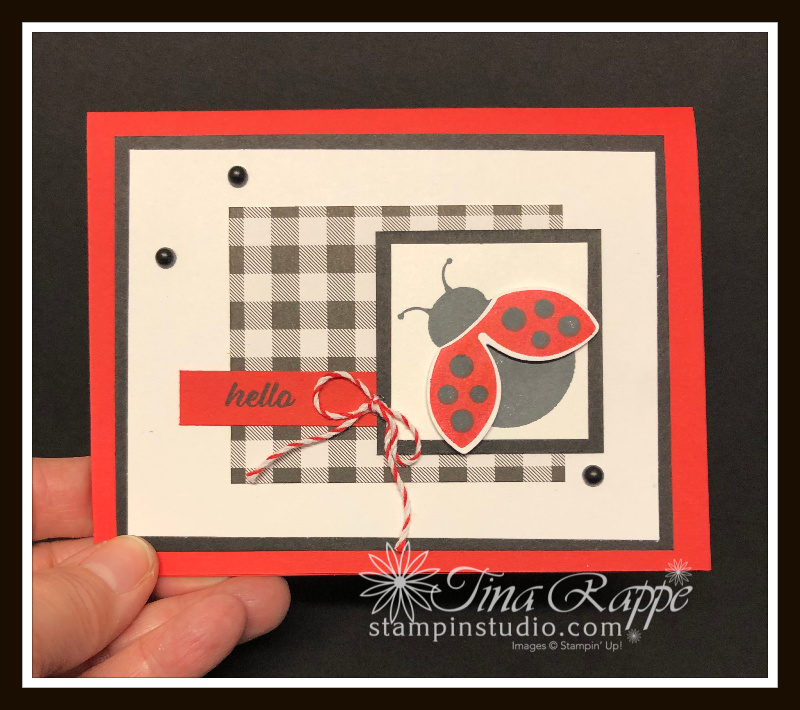 Stampin' Up! Hello Ladybug stamp set, Stampin' Studio