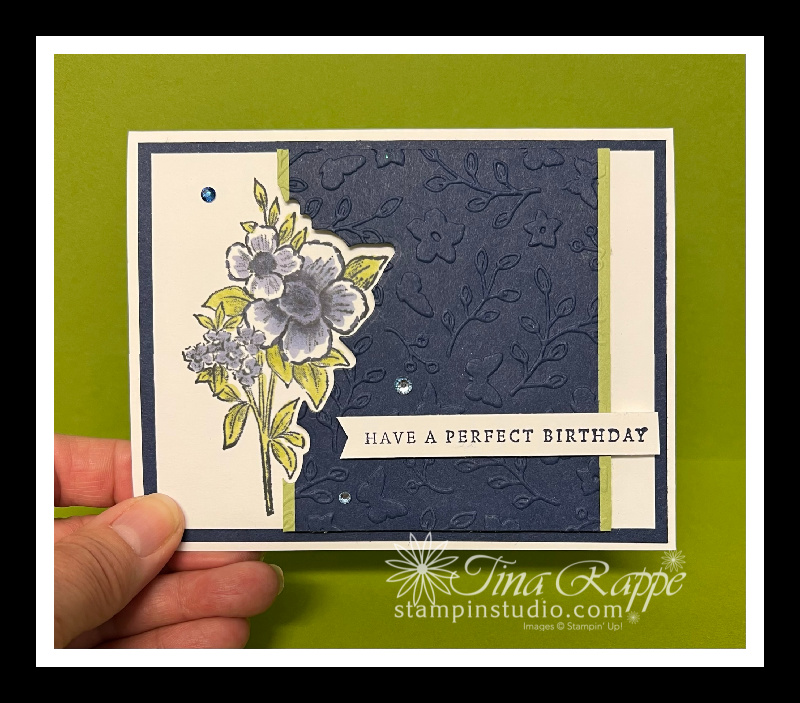 Stampin' Up! Blessings of Home Bundle, Technique Card, Stampin' Studio