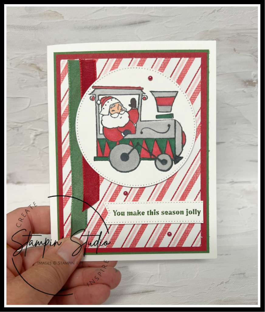 Stampin' Up! Santa's Delivery stamp set, Stampin' Studio