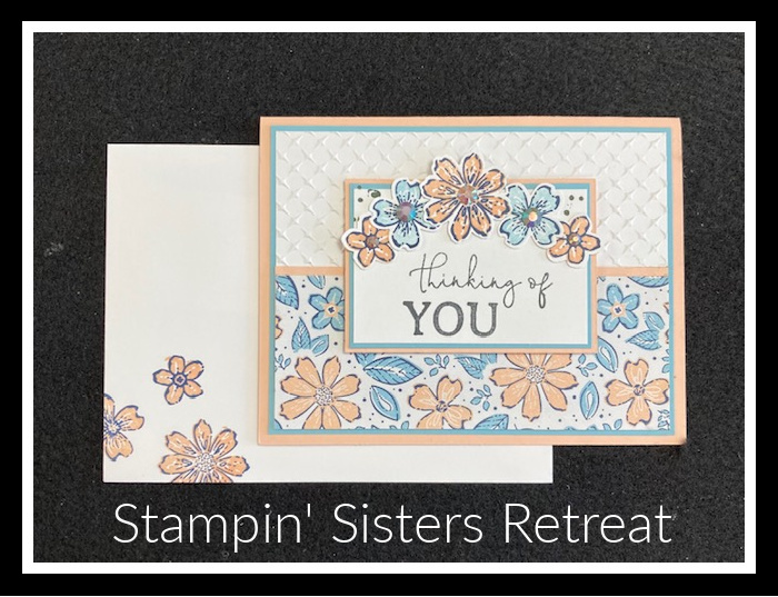 Stampin' Up! Petal Park Bundle, Boxed Card set, Stampin' Sisters Retreat, Stampin' Studio