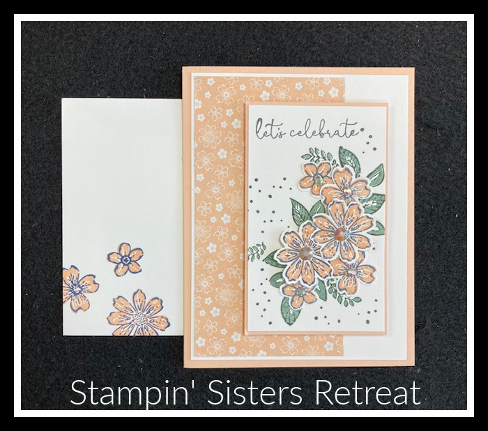 Stampin' Up! Petal Park Bundle, Boxed Card set, Stampin' Sisters Retreat, Stampin' Studio