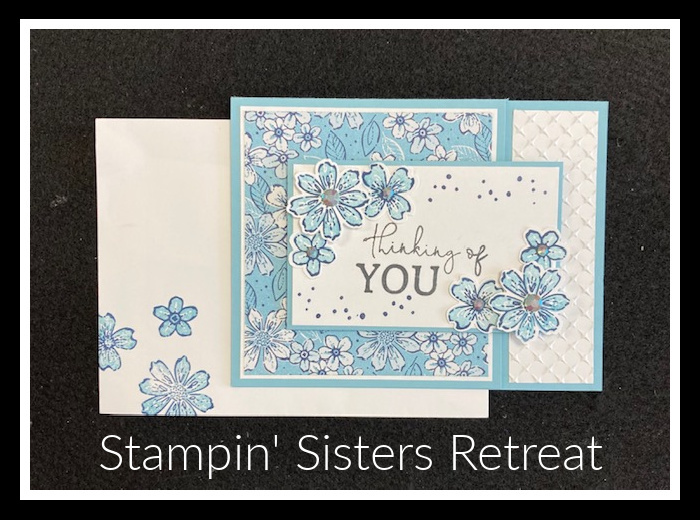 Stampin' Up! Petal Park Bundle, Boxed Card set, Stampin' Sisters Retreat, Stampin' Studio