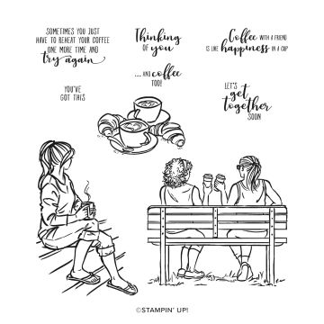 Stampin' Up! Coffee With Friends stamp set, Stampin' Studio