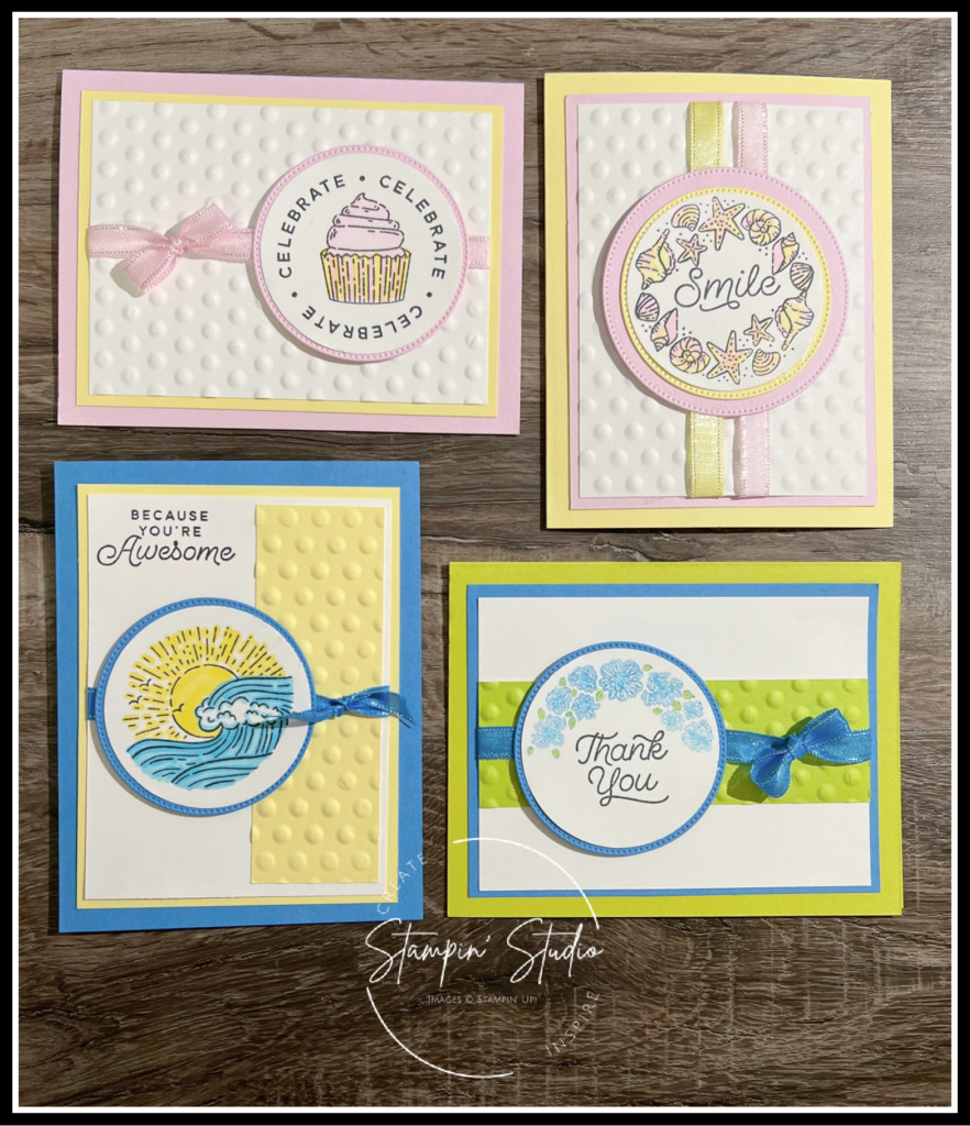 Stampin' Up! Circle Sayings Stamp set, Stamp Crop & Cruise Retreat, Stampin' Studio